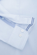 Slim Fit Hemd in Hellblau