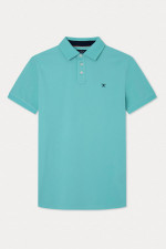 Poloshirt in Türkis