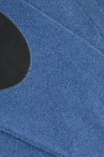 Pullover aus Wolle-Cashmere-Mix in Blau