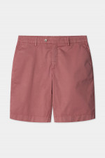 Baumwoll-Bermuda in Cranberry