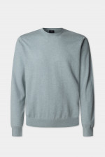 Pullover mit Rundhalsausschnitt in Menthol