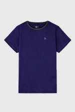 T-Shirt aus Baumwolle in Navy