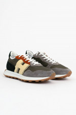 Sneaker H601 in Oliv/Taupe