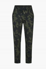 Sweatpants TILL im Camouflage-Design in Grün