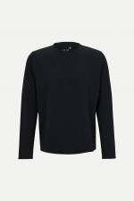 Sweater aus Baumwoll-Mix in Schwarz