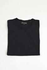  T-Shirt aus Baumwoll-Viskose-Mix in Navy