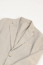 Anzug aus Leinen in Natur