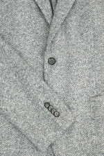 Sakko aus Woll-Cashmere-Mix in Grau gemustert