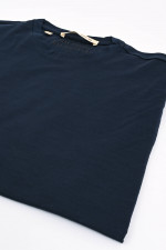 Shirt aus reiner Wolle in Navy