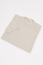 Shirt aus Baumwolle in Beige