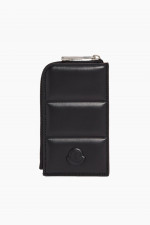 Card Holder aus Leder in Schwarz