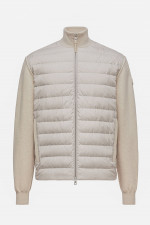 Hybrid Daunenjacke CARDIGAN in Hellbeige