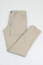 Hose aus Leinen-Mix in Beige