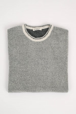 Pullover aus Wollmischung in Natur