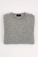 Cashmix Pullover in Hellgrau