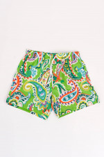 Badehose TAHITI in Multicolor/Grün