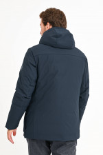 Veganer Parka ELON in Schwarzblau