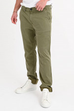 Hose SLIMMY CHINO TAPERED in Oliv