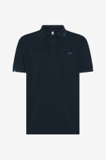 Vintage Polo aus Baumwolle in Navy