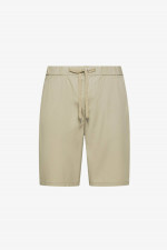 Bermuda-Shorts aus Tencel-Mix in Stone