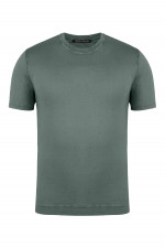 Basic T-Shirt in Balsam Grün