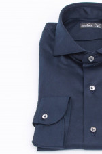 Jerseyhemd in Navy