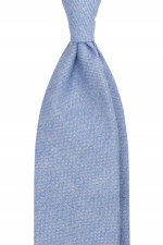 Krawatte aus Kaschmir in Hellblau