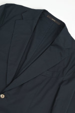 Baumwoll-Sakko in Navy