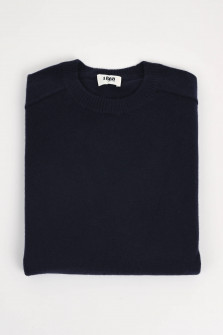 Cashmere Strickpullover in Navy