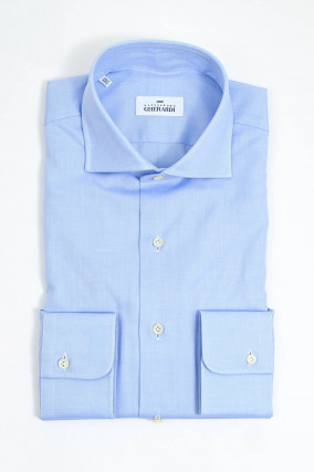 Hemd aus Baumwolle in Hellblau