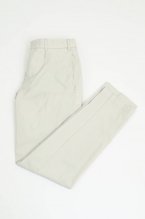 Hose aus Baumwoll-Mix TARENT in Panna