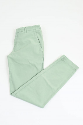 Hose TRENTO mit Elastikbund in Mint