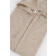Cashmere Strick-Hoodie in Beige 