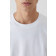 Jersey T-Shirt in Weiß