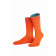 Socken aus Bio-Baumwolle in Orange