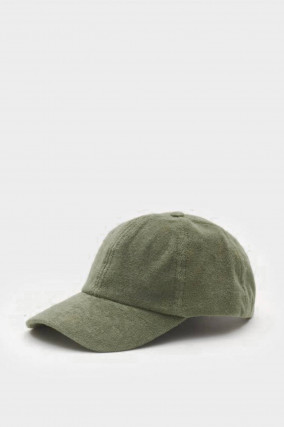 Basecap aus Frottee in Jungle Green