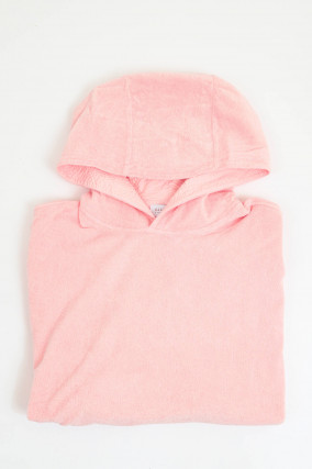 Frottee-Hoodie BEACH in Sorbet