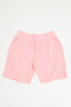 Frottee-Bermudashorts in Sorbet