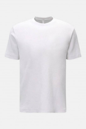 T-Shirt aus Frottee in Ivory