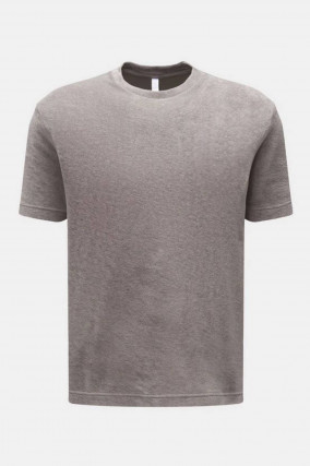 Frottee-Shirt TERRY in Hellgrau