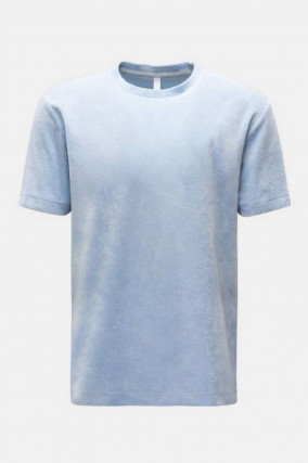 Frottee-Shirt TERRY in Hellblau