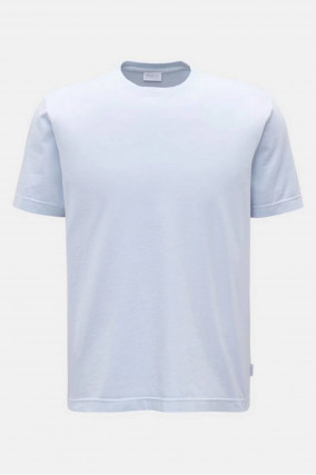 Kurzarm-Shirt in Hellblau