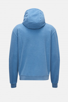 Fleece Hoodie OYSTER in Hellblau