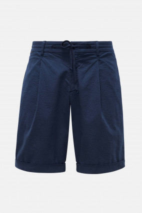 Bermuda SEERSUCKER in Navy