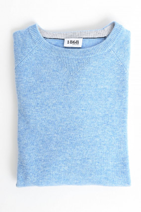 Cashmere Sweater in Hellblau