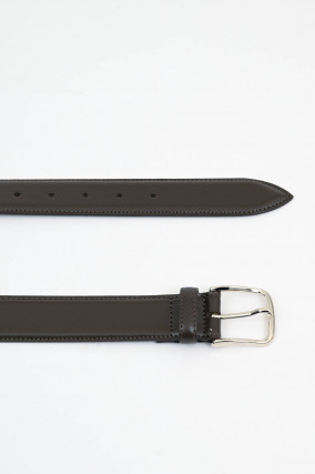 Gürtel aus Leder in Braun