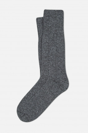 Socken ECOCASHMERE in Dunkelgrau