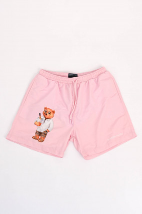 Badeshorts THE SEASIDE SIPPER in Rosa