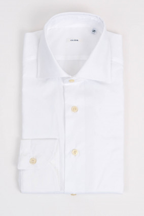 Slim Fit Hemd in Weiß