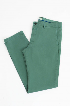 Slim Fit Chino CLIFTON in Grün